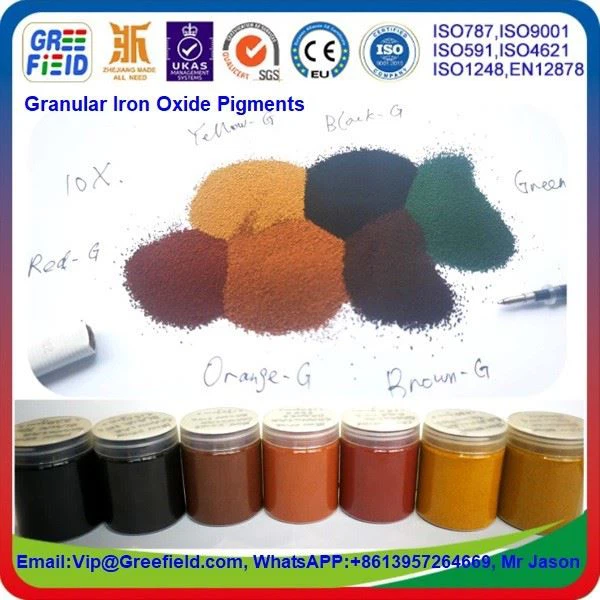 GranularIronOxidePigments.Orange960G-Greefield